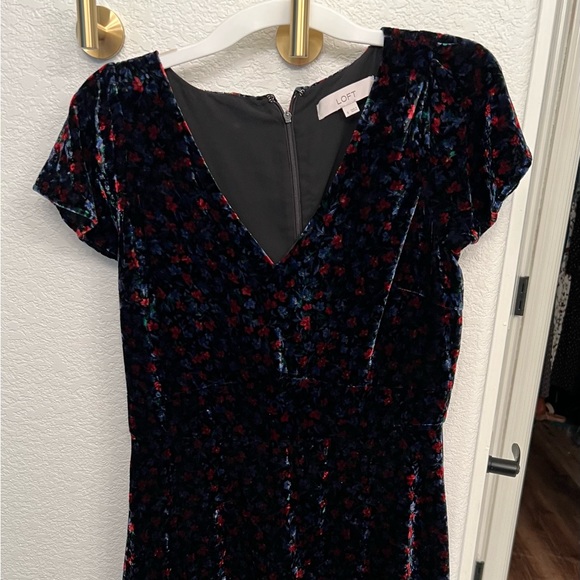Loft Velvet Dress - Picture 1 of 7